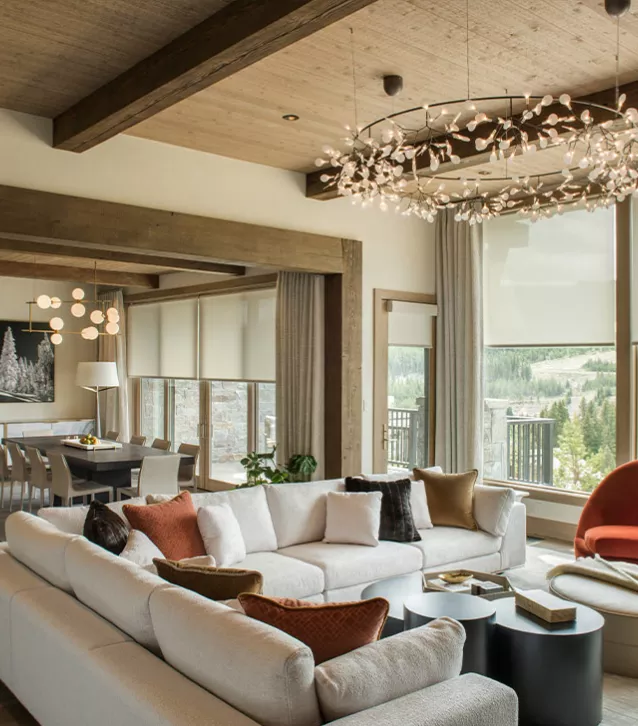 Residence Living Room with Lutron