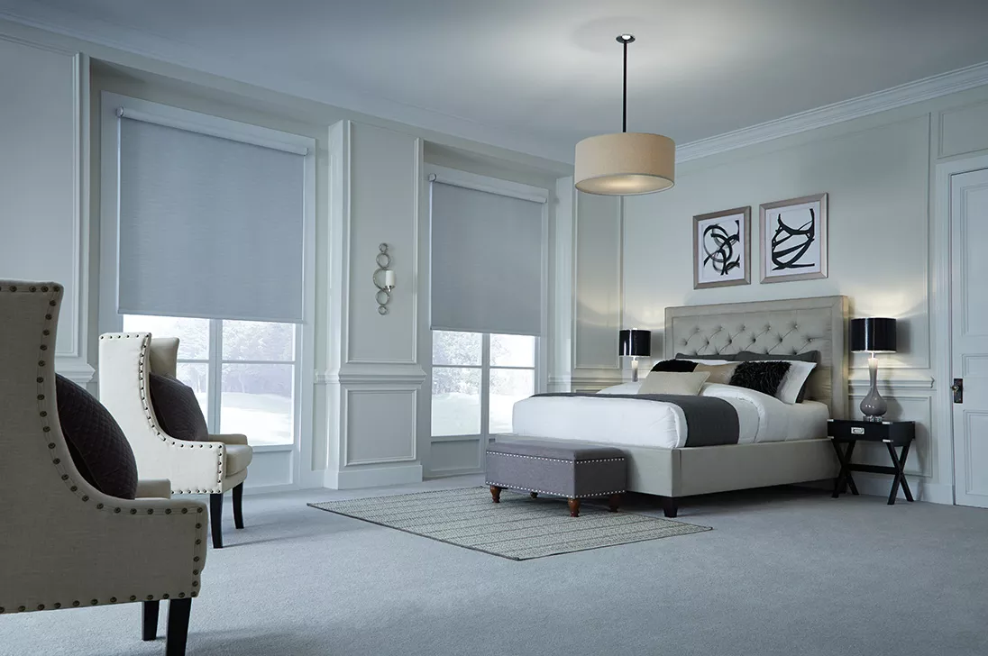 Residence Bedroom with Lutron