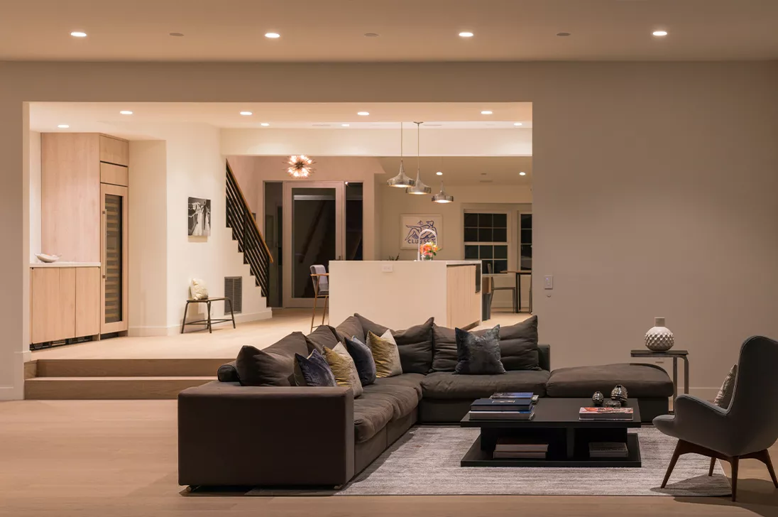 Residence Living Room with Lutron - Hunter Kerhart