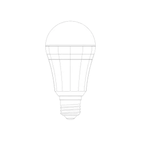 Ketra A20 LED Lamp sketch