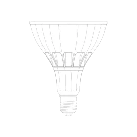 Ketra S38 LED lamp sketch