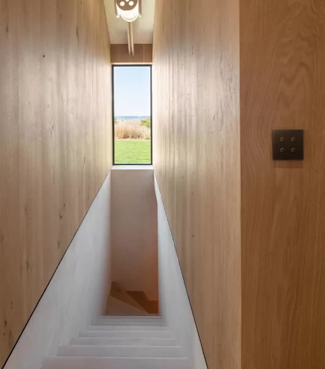 Barnhouse Hallway with Lutron - Magda Biernat