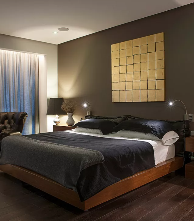 Latin America Bedroom with Lutron - Jaime Navarro