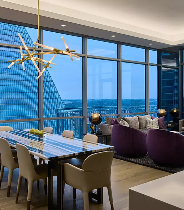 Penthouse Kitchen with Lutron - Frank Oudeman