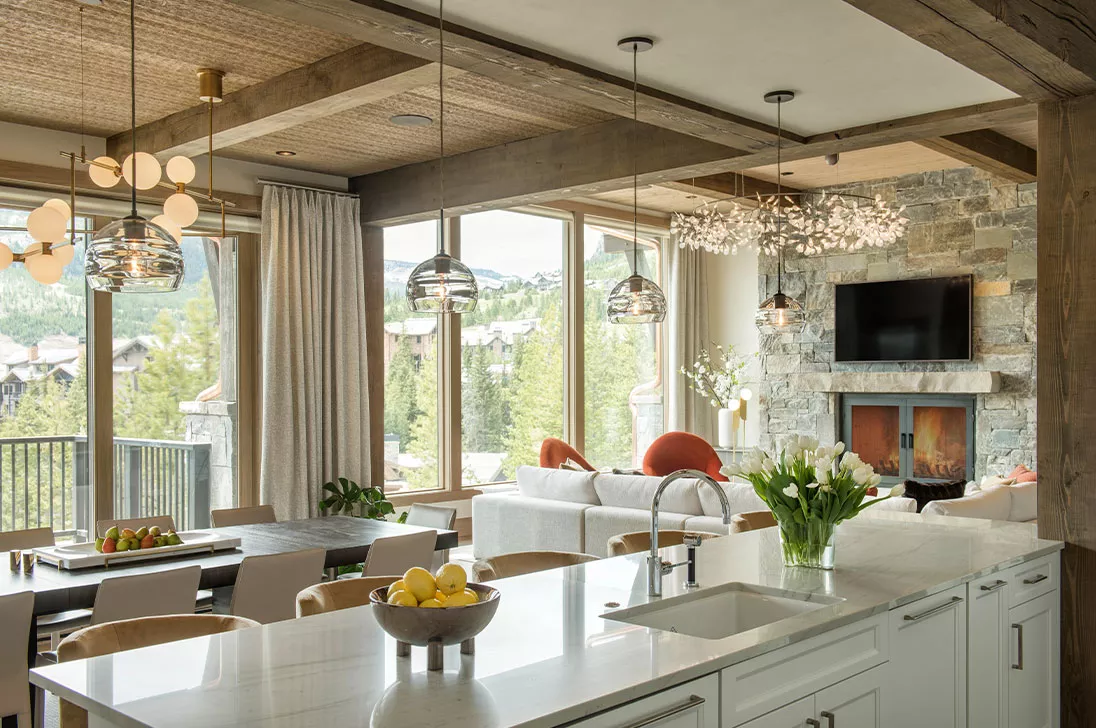 Residence Kitchen with Lutron