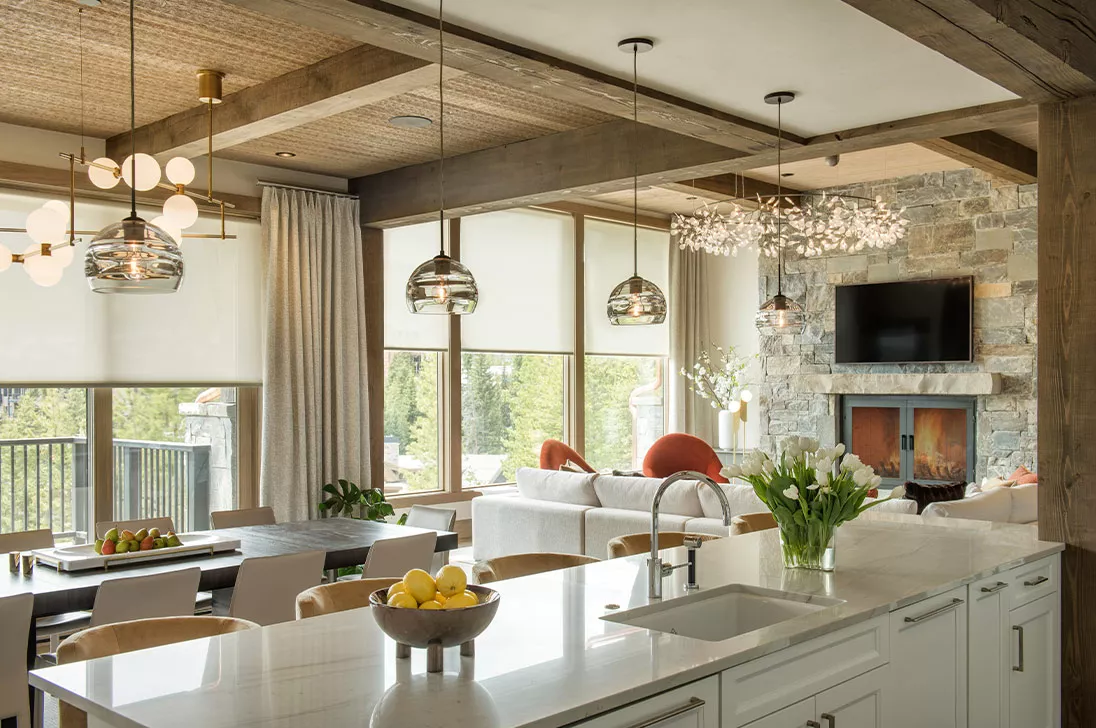 Residence Kitchen with Lutron