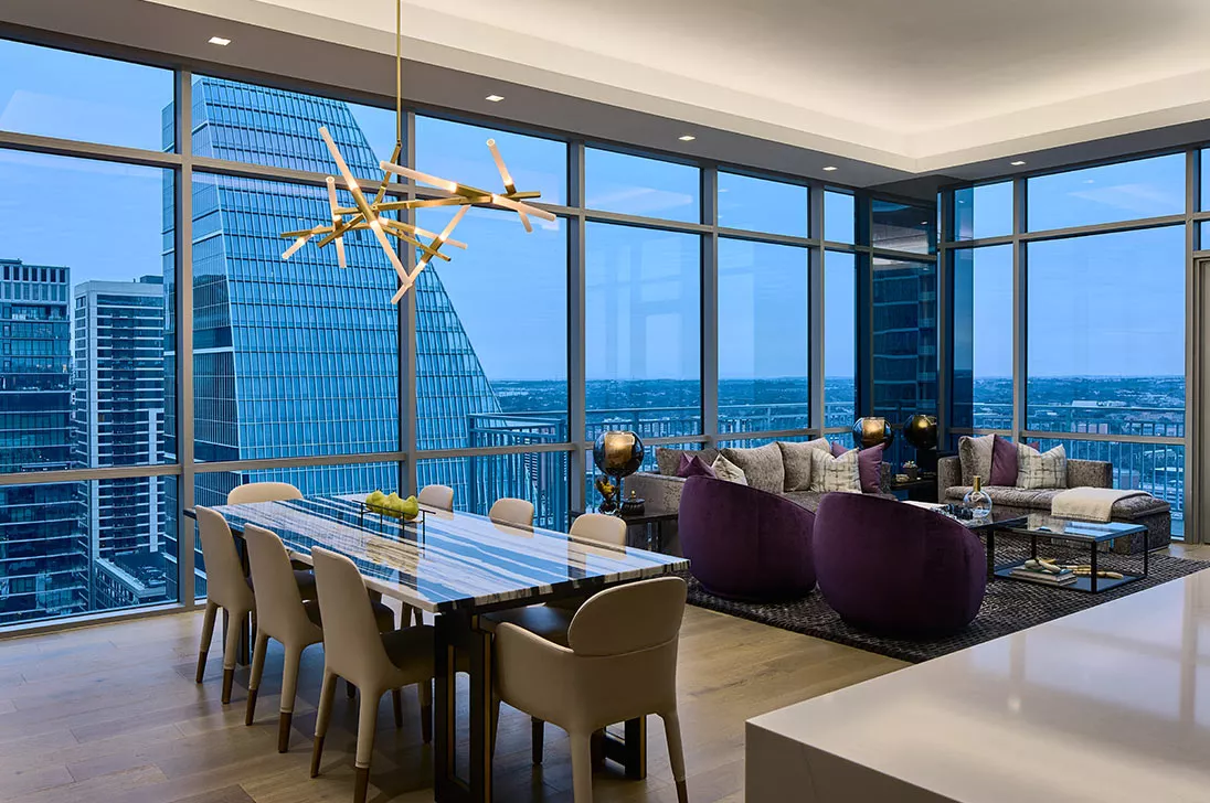 Penthouse Kitchen with Lutron - Frank Oudeman