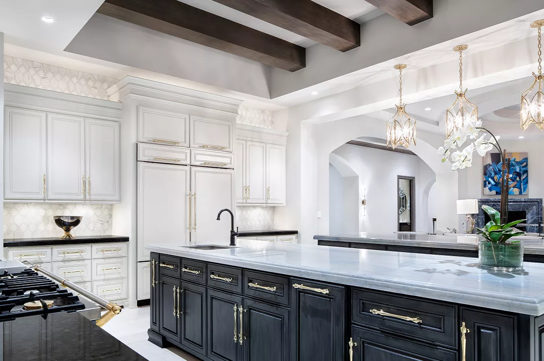 Residence Kitchen with Lutron - Piston Design